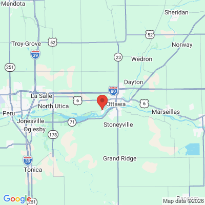 Map to  office in Ottawa, IL