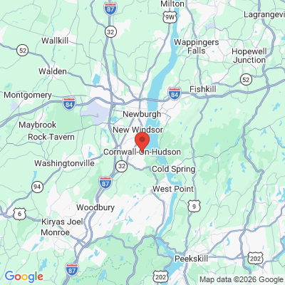 Map to  office in Cornwall On Hudson, NY