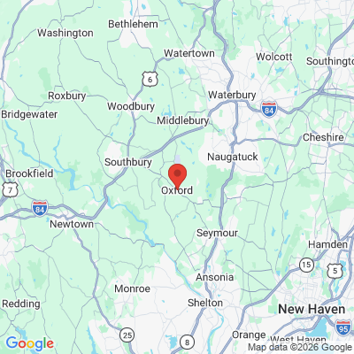 Map to  office in Oxford, CT