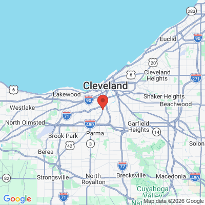 Map to  office in Cleveland, OH