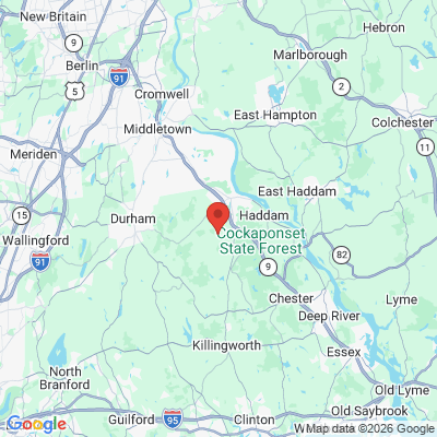 Map to  office in Higganum, CT