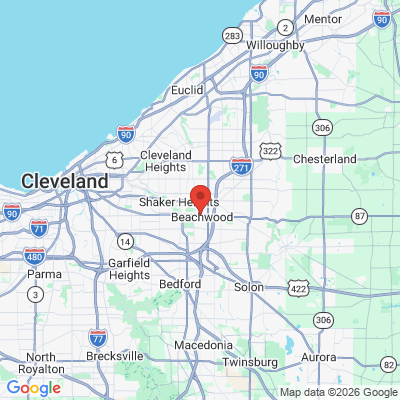 Map to  office in Beachwood, OH