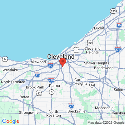 Map to  office in Cleveland, OH