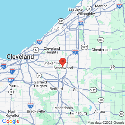 Map to  office in Beachwood, OH