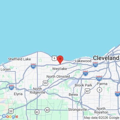 Map to  office in Westlake, OH