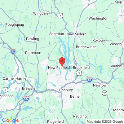 Map to  office in New Fairfield, CT