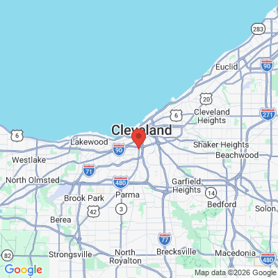 Map to  office in Cleveland, OH