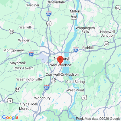 Map to  office in New Windsor, NY