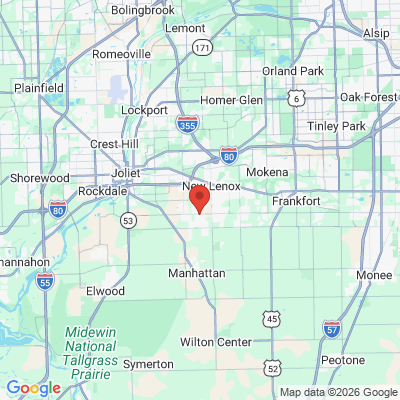 Map to  office in New Lenox, IL