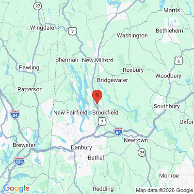 Map to  office in Brookfield, CT