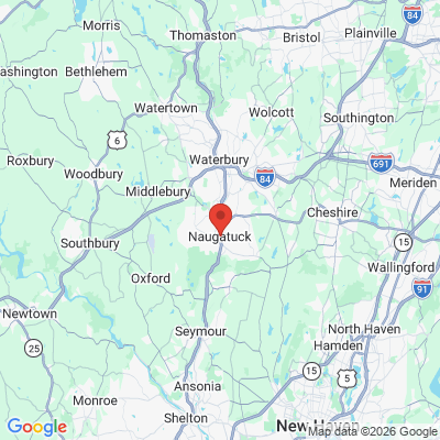 Map to  office in Naugatuck, CT