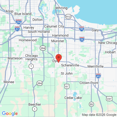 Map to  office in Dyer, IN