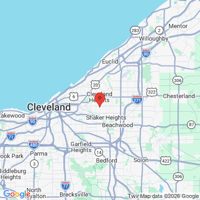 Map to  office in Cleveland, OH