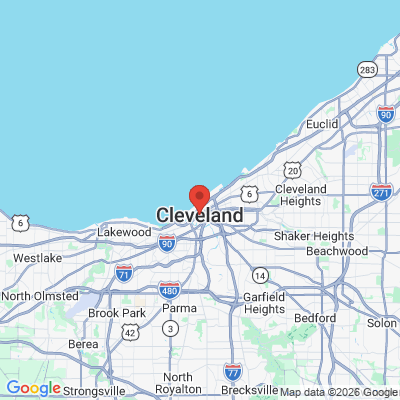 Map to  office in Cleveland, OH