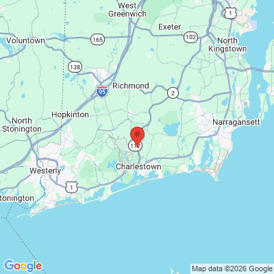 Map to  office in Charlestown, RI