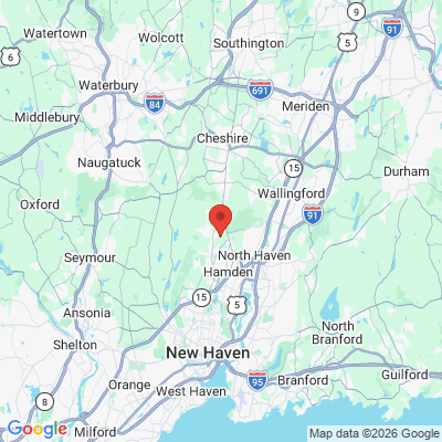 Map to  office in Hamden, CT