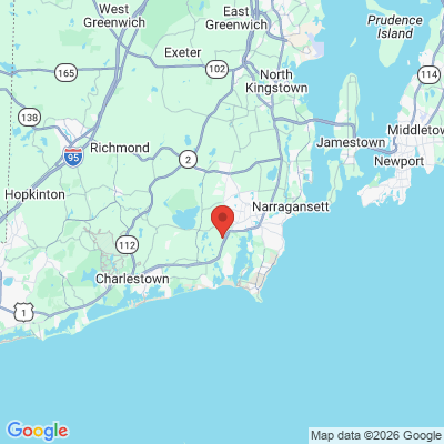 Map to  office in Wakefield, RI