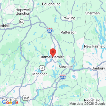 Map to Carmel Dental Associates office in Carmel Hamlet, NY