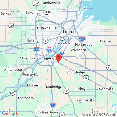 Map to  office in Perrysburg, OH