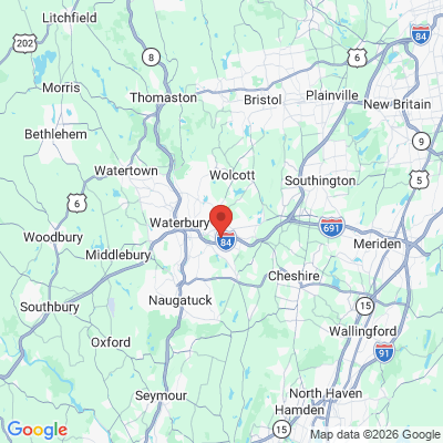 Map to  office in Waterbury, CT