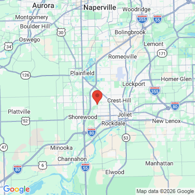 Map to  office in Joliet, IL