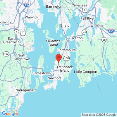 Map to  office in Middletown, RI