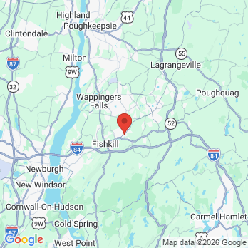 Map to Fishkill Dental Associates office in Fishkill, NY