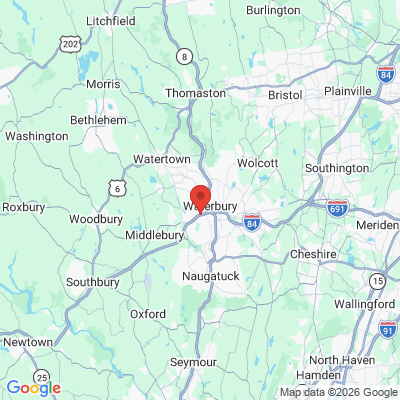 Map to  office in Waterbury, CT