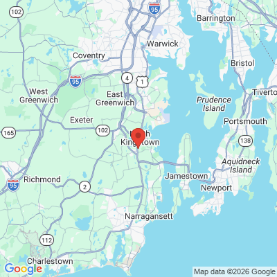 Map to  office in North Kingstown, RI