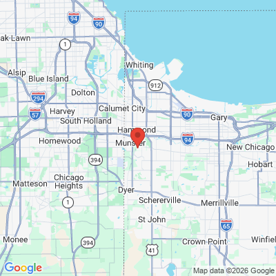 Map to  office in Munster, IN