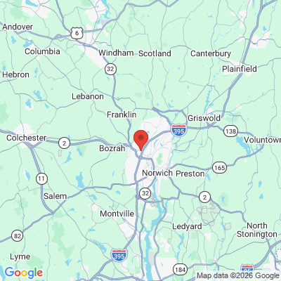 Map to  office in Norwich, CT