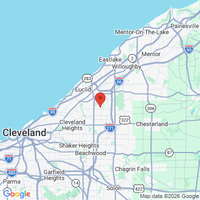 Map to  office in Cleveland, OH