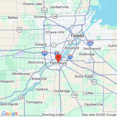 Map to  office in Perrysburg, OH