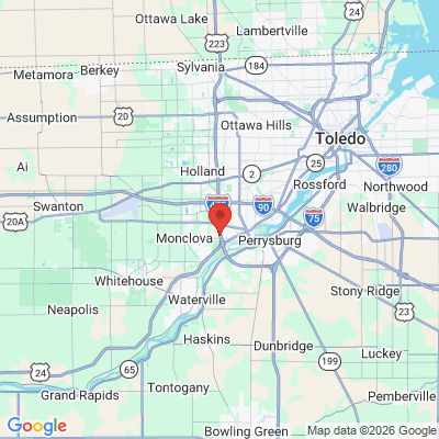 Map to  office in Maumee, OH
