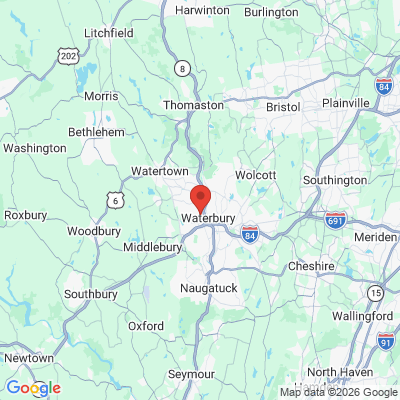 Map to  office in Waterbury, CT