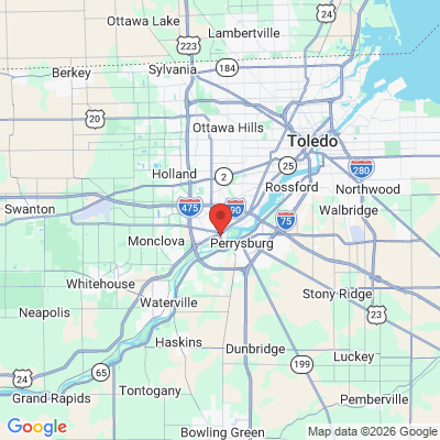 Map to  office in Maumee, OH