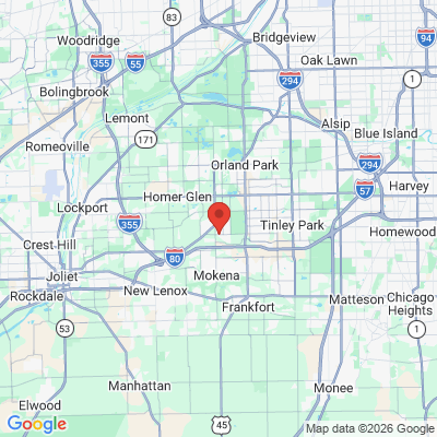 Map to  office in Orland Park, IL