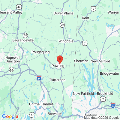 Map to  office in Pawling, NY