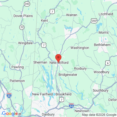 Map to  office in New Milford, CT