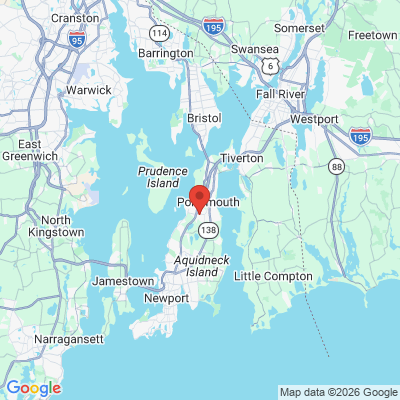 Map to  office in Aquidneck Dental
