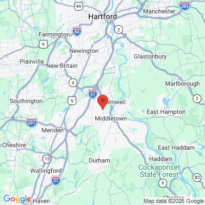 Map to  office in Middletown, CT