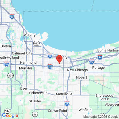 Map to  office in Gary, IN