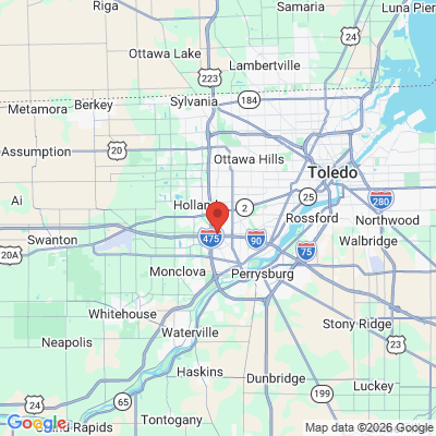 Map to  office in Toledo, OH