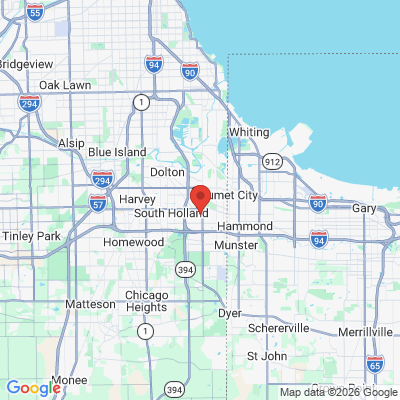 Map to  office in Calumet City, IL