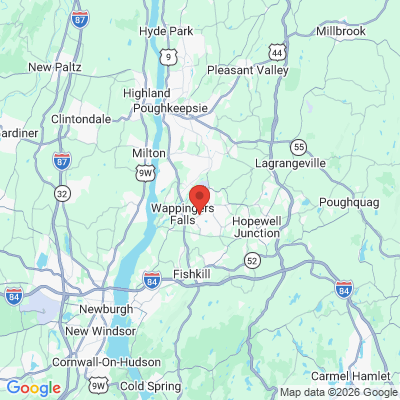 Map to  office in Wappingers Falls, NY