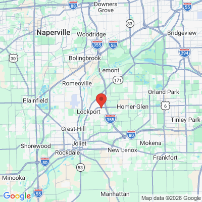 Map to  office in Lockport, IL