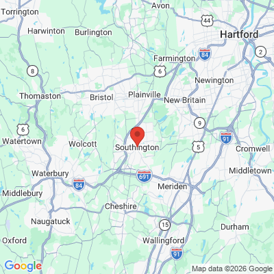 Map to  office in Southington, CT
