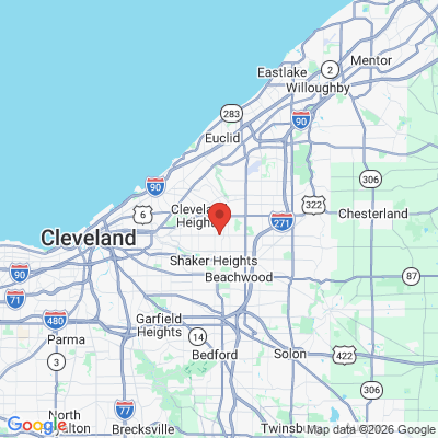 Map to  office in Cleveland, OH