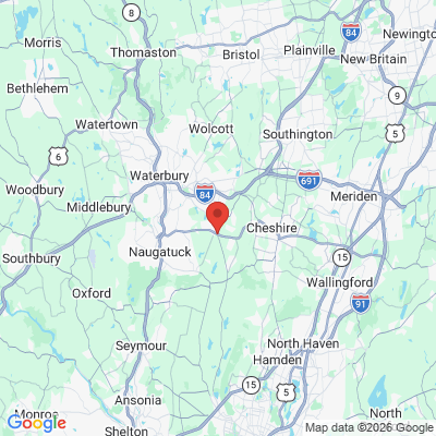 Map to  office in Prospect, CT