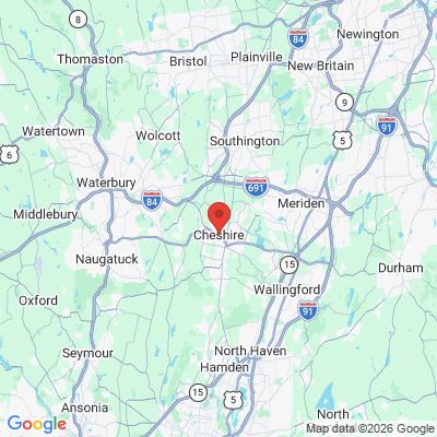 Map to  office in Cheshire, CT
